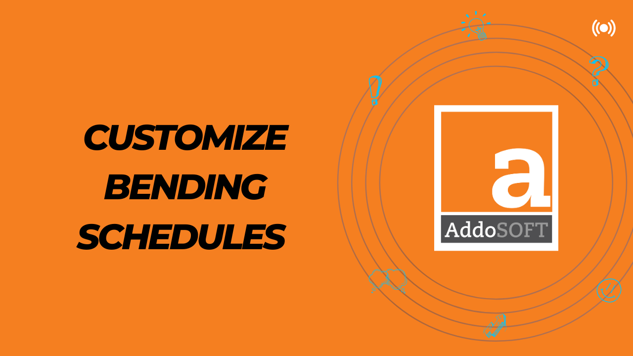 How to Customize Bending Schedules in AddoBar for Reinforcement Detailing in CAD